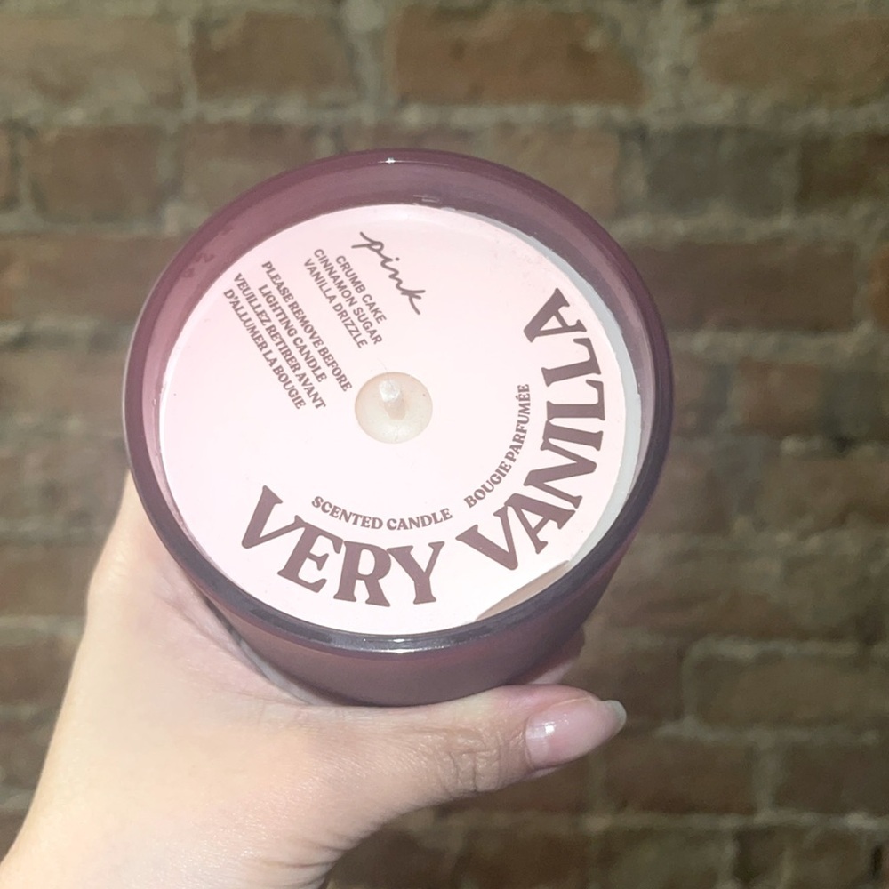 Pink Very Vanilla Candle